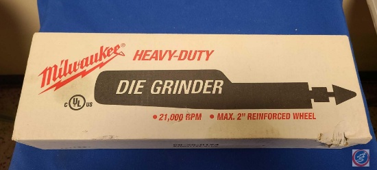 Milwaukee Heavy-Duty Die Grinder, 21,000 RPM... Max 2" Reinforced Wheel....