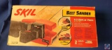 (1) Skil Belt Sander model # 7313 4.5amps of Power 3