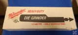 Milwaukee Heavy-Duty Die Grinder, 21,000 RPM... Max 2