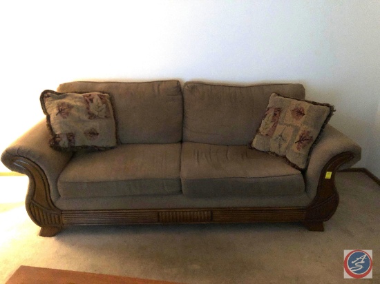 Couch, approx. measurements 95"LX37.5"W