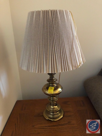 Solid Brass Lamp w/shade