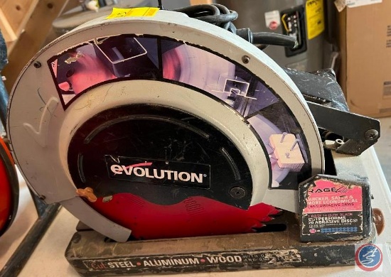 Evolution- 14" Blade Rage more abrasive and ecominical saw...