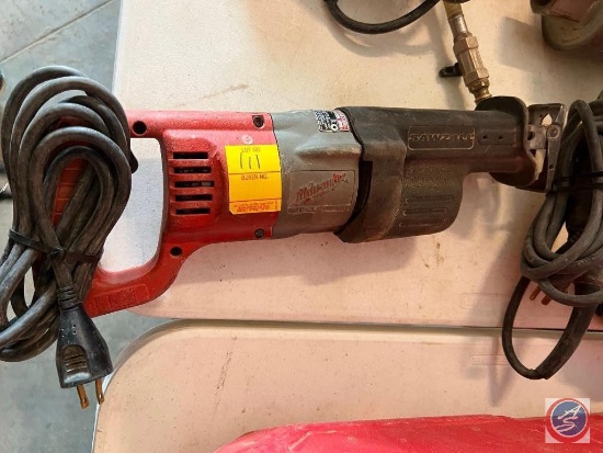 Milwaukee Sawzall Model# 6509- &...Milwaukee ProPlex expansion Tool in case .