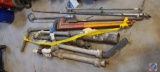 Pipe Wrench and misc pipes.