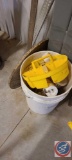 2 buckets of assorted items (NO SHIPPING) Bundle of assorted size conduit.