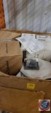 (1) Box of Assorted Plumbing Supplies.