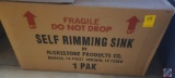 Florestone Products Self Rimming Sink.