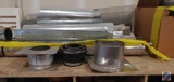 An assortment of vents, Stainless Steel Tubing, Thermo Pan Sheeting....