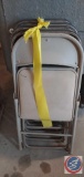 (7) Metal folding chair