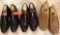 An assortment of men?s shoes