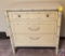 A three drawer dresser, (approx measurements 30
