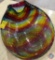 Rocking Rainbow Basket Vase... Medium: Glass Size: 18
