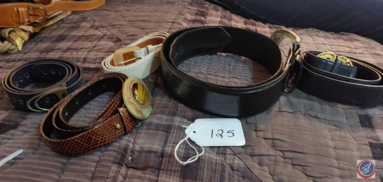 Assorted women's belts