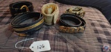 Assorted women's belts