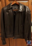 Andrew Mark Leather Jacket, size medium for men
