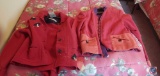 Assortment of Ladies Jackets, Sweaters and Skirts, sizes range from... S,M,L,XL.
