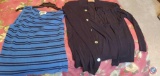Ladies Sweaters, Blouses. Ranging in Sizes S,M,L,XL.