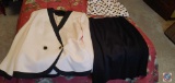 Ladies Sweaters, Jacket, Skirt, sizes vary S,M,L,XL.