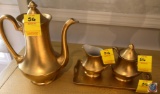 Pickard Antique Gold Tea Set