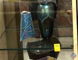 ROSENTHAL Flash Vase -...DOROTHY HAFNER.... Art Glass...Vase -...STUART ABELMAN.