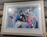 ISAAC MAIMON FRAMED SIGNED Picture 