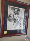Dalmatian Limited Edition Etching 102/250, signed by Leroy Neiman.