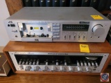 Records, Cd's,technics model sl-d500 turn table, cassette player model JVC model kd-d3 receiver