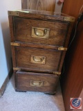 Vintage small file cabinet