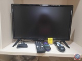 19 inch Insignia TV with remotes