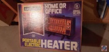 (3) assorted brands & styles of space heaters.