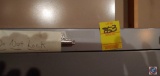 (1) 5 drawer metal filing cabinet locking, (1) 4 drawer metal filing cabinet locking , (2) small