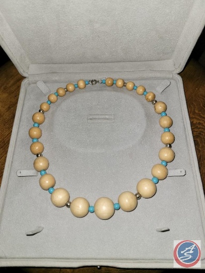 Wooden Beaded necklace