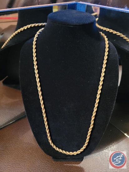 14" Gold plated Rope