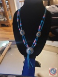 Native American beaded necklace