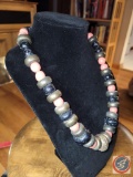 Large Beaded necklace 24