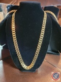 Lite weight Gold tone necklace 28