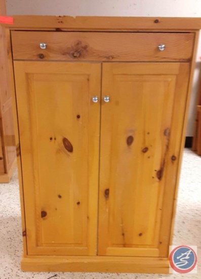 wooden armoire measurements are 36x241/2x58