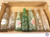 (7) Vintage Pop/Drink Bottles Empty