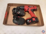 18 volt skill Hammer action drill, with two batteries and a charger