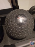 PB Extreme brand Jam ball in 10 lbs. The rubber does have some scratches.... Pictures used for