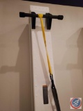 Queenax...personal fitness machine by Precor. Machine does include the TRX straps, and two shelves..