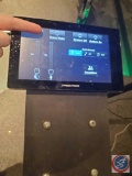 Crestron brand touch screen control panel. Stand not included Pictures used for multiple lots