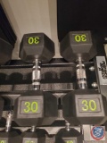 Pair of 30 lbs hand weights....