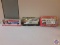 (1) diecast Pepsi tractor and trailer Bank,(1)1:64 scale John Deere Express tractor and trailer,(1)