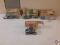 (1)1:64 scale diecast cat certified scales trailer with it Kenworth cab,(1)1:64 scale Kiel Brothers