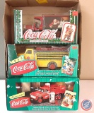 (1) Coca-Cola diecast metal Bank,(1) 1953 Coca-Cola diecast metal Bank,(1) Coca-Cola diecast steak