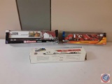 (1)1:43 scale diecast Tractor Supply Kenworth tractor and trailer,(1) diecast team 21