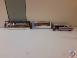 (1)1:64 scale Diecast Miller Genuine Draft tractor and trailer,(1)1:64 Scale Diecast Pep Boys