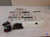 Model power HO train set. Appears to be a complete set.