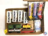 (4) Roadway Trailers, (3) Collector Series Pepsi Die Cast, Patches, (4) Railroad Cars